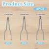 Pyrography Wire Tip 6 Pack Wood Burning Ball Tips Adjustable