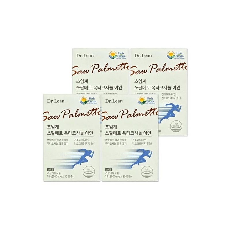 Dr.Lin Supercritical Saw Palmetto Octacosanol Zinc 600mg 30 capsules 4