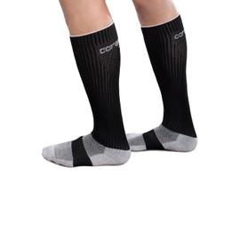 Therapeutic Compression Socks Core Sport High Socks 15-20mmHg THERAFIRM Therapham Elastic Stockings Compression Socks - blk