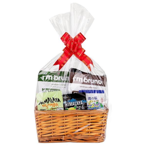 10Pack Clear Basket Bags,Large Cellophane Gift Bag For Baskets,16x24 Inch