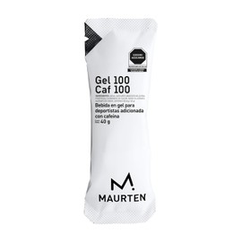 Maurten Gel 100 Caf 100  Gel energtico con cafena  Paquete de 12 x 40 g (25 g de carbohidratos y 100 mg de cafena) Tecnologa de hidrogel  Nutricin... 