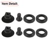 RLB-HILON 2PCS Rear Window Latch Bolt Nut Screw Compatible with