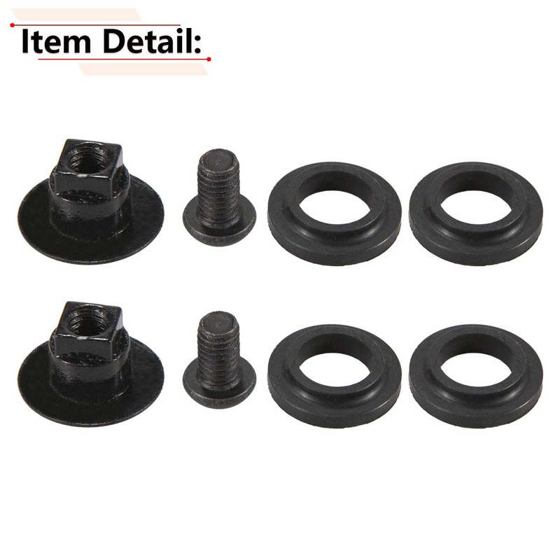 RLB-HILON 2PCS Rear Window Latch Bolt Nut Screw Compatible with