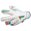 Rinat Nkam Pro W/G Goalkeeper Gloves Adult Unisex White Green