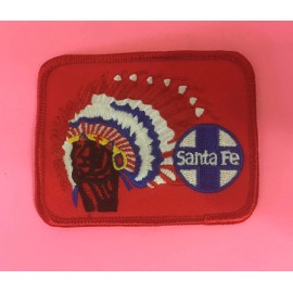 Patch- SANTA FE CHIEF HEAD DRESS (ATSF) - NEW #22337