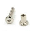 VEDA 10pcs M6 X 15mm KITCHEN BEDROOM CABINET CUPBOARD FIXINGS