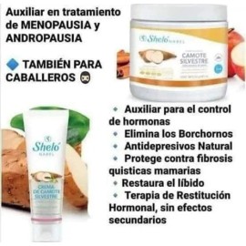 2 Pack Polvo Y Crema Camote Silvestre Menopausia Hormonas