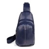 Westend Crossbody Leather Sling Bag Backpack with Adjustable Strap