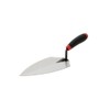 Hyde Tools 18090 10-Inch MaxxGrip Philadelphia Style Brick Trowel