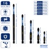 16 Piece Rennie Tool Magnetic 60mm and 152mm Professional Impact