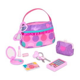 Battat – Play Circle – Makeup & Beauty Set – Dress Up Fashion Accessories – Pretend Play – Princess Purse Set – 3+ Years