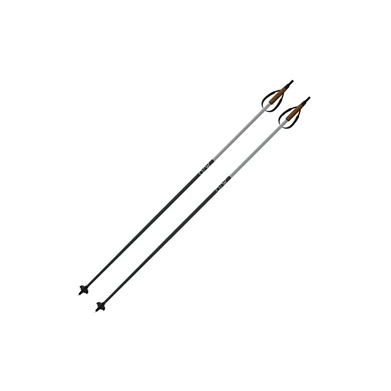 Fischer OneWay Diamond 3 Cross-Country Ski Poles 155 cm Flame/Vapor
