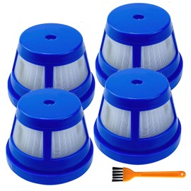 MZY LLC 4 Pack HEPA Vacuum Filter for Eufy HomeVac H11 / H11 Pure / H20 Cordless Handheld Vacuum Cleaner, Washable Filter Replacement for Eufy H11 & H20