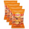 Mac's Crunchy Chicharrones, Low Carb, Keto Friendly Snack (Barbecue, 5 Ounce (Pack of 4)
