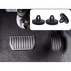 Ajxn 4 PCS Brake Pedal Pad and Light Switch Stopper