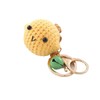 PTNKUIIY Korean 3D Bear Keyring Dekora, lemon