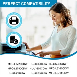 Plaxellion DR229 Drum Unit Compatible Replacement for Brother DR-229 DR229 DR 229CL DR229CL Drum for HL-L3220CDW HL-L3280CDW HL-L3300CDW MFC-L3720CDW MFC-L3780CDW HL-L3295CDW Printer(1 Pack)