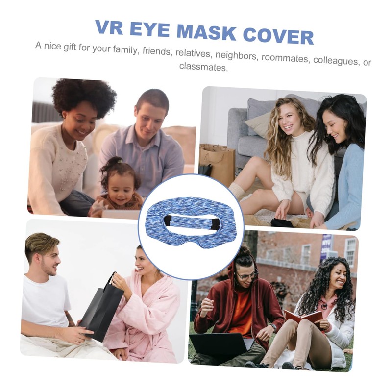 KICHOUSE Vr Eye Mask -Drying Sweat-Resistant Eye Mask for Comfortable