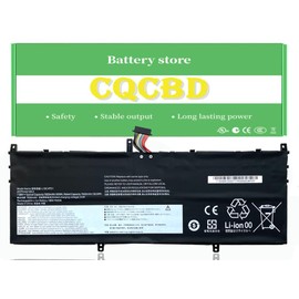 CQCQ L19C4PD1 L19D4PD1 Battery for Lenovo Yoga C640-13IML LTE IdeaPad Yoga 6-13ARE05 6-13ALC6 Notebook 5B10U65274 5B10W67385 5B10W67329 5B10U65275 (7.68V 60Wh/7820mAh)