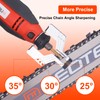 NEOTEC Electric Chainsaw Sharpener Kit Multi-Purpose Chain Saw Sharpener Tool