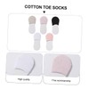 Ipetboom 2pcs Non Slip Forefoot Socks Skidproof Design for Summer
