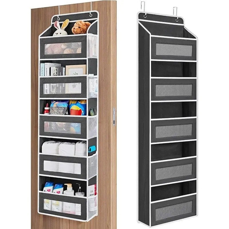 Over Door Storage Organizer with Drawers – Space-Saving Hanging Closet