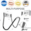 JBscoop Garden Hose Holder Stainless Steel Small Wall Mount Garden
