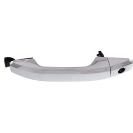 KarParts360 for Chevy Tahoe 2015-2020 Exterior Door Handle Front Driver Side Chrome | with Key Hole | Trim: All Submodels | Replacement for GM1310194 | 22923598