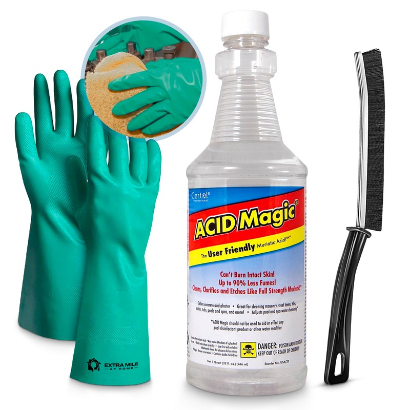 Extra Mile at Home Acid Magic 32 oz Cleaner Bundle