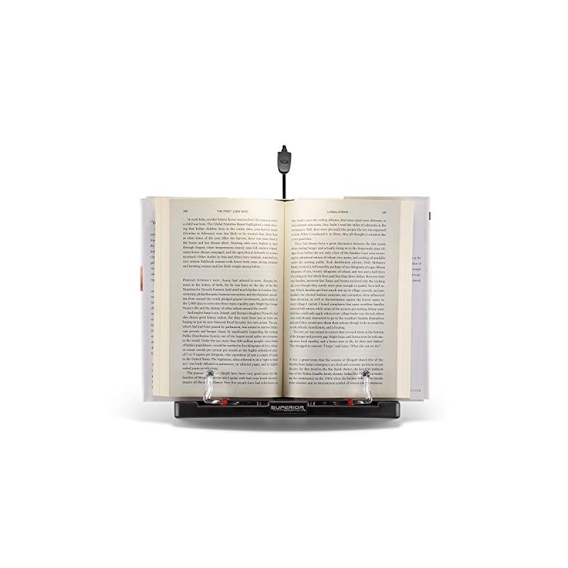 Superior Essentials - Soporte portátil para libros y documentos, con