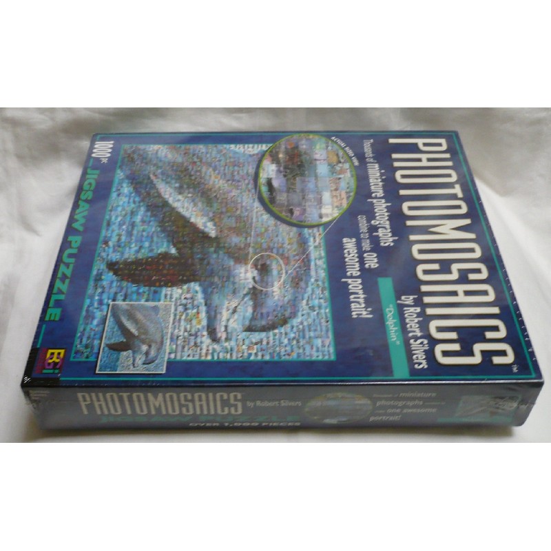 Photomosaic Dolphin Jigsaw Puzzle 1000pc