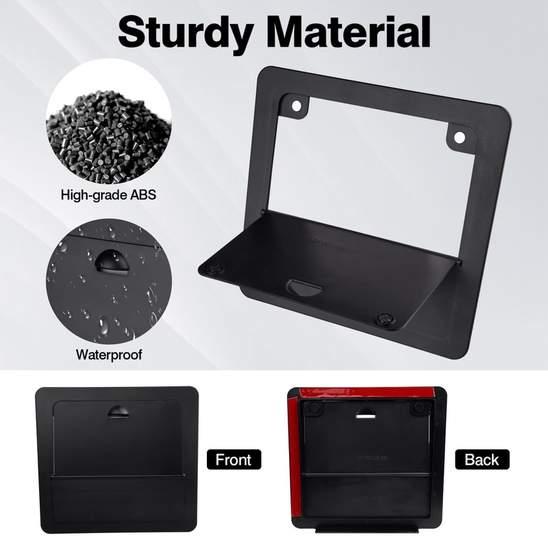 Autorder Armrest Hidden Storage Box for 2023-2026 Honda Pilot/2024-2026 Ridgeline/2024-2026