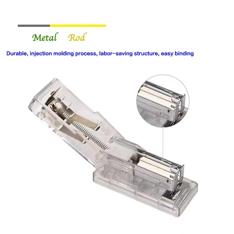 Mini Stapler, Portable Stapler, with 1000 Standard Staples, Suitable for