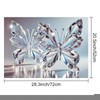 HOMETITUTE Stove Top Cover 28x20 Crystal Butterfly Heat Resistant Mat