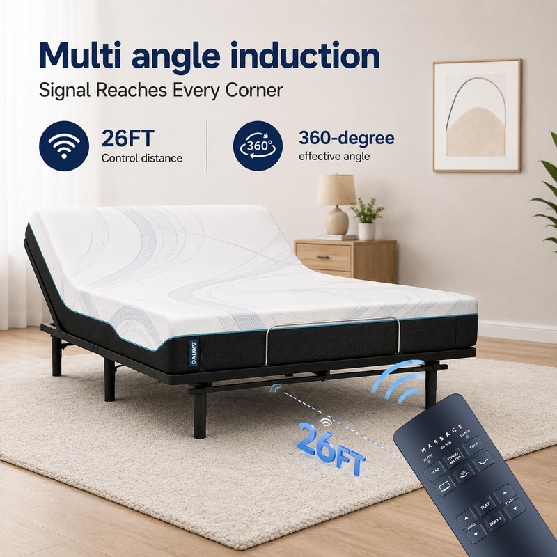 ZWP Replacement Remote Control fit for Serta Motion Perfect 2.0
