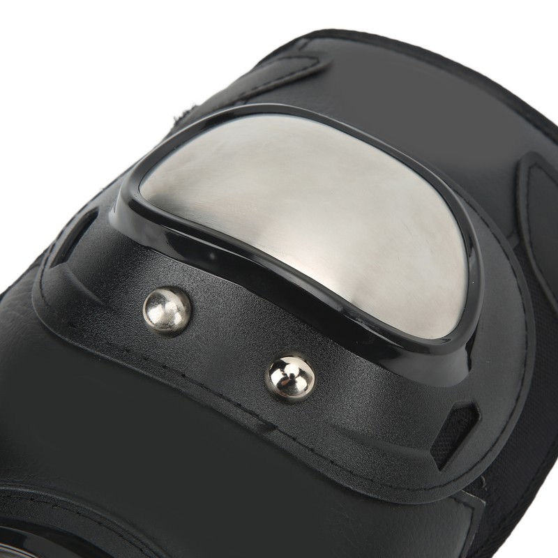 1 Pair Motorcycle Knee Pads Drop Resistance Rubber Cycling Protective