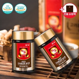 Korean Ginseng Distribution 6년근 고려홍삼정 골드 2P (250g x 2병) 6-Year-Old Korean Red Ginseng Extract Gold 2P (250g x 2 Bottles)