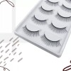 Pestañas De Práctica Extensiones Maquillaje Lashista 3pz