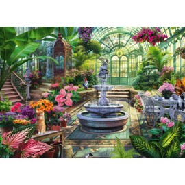 Schmidt Spiele 58633 Victorian Greenhouse Jeff Hayne 1000-Piece Jigsaw Puzzle