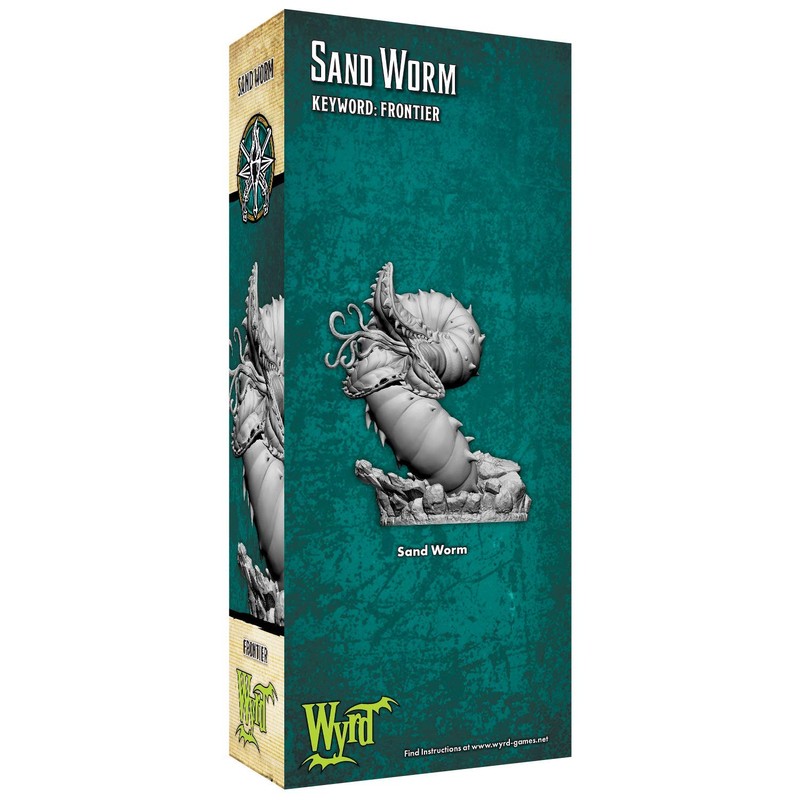 Malifaux Sand Worm - Explorer's Society - Frontier - Plastic
