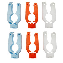 6 Pcs Water Bottle Opener – Multifunctional Plastic Bottle Cap Opener & Soda Can Opener, Ergonomic Design for Arthritic Hands, Weak Grip, Seniors & Elderly (3 Colors)