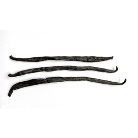 InterVanilla Fairtrade Organic Alor Vanilla, Pack of 10 Vanilla Beans 14-17 cm High Vanilla Content of 2% Fair Trade Also Great for Extract