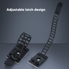 100Pcs Adhesive Cable Management Clips Adjustable Nylon Strap Ties Wire