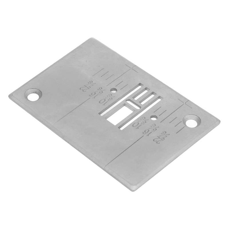 Straight Stitch Needle Plate Professional Replacement Steel Fine Machined Needle