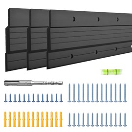 French Cleat Hanger 30 Inch, 3 Pairs Heavy Duty Z Bar Clips, Metal Wall Cleats Up to 300 lbs, Interlocking Bracket Kit Hanging Picture, Mirror, Frame, Headboard, Easy Install, Hardware Included