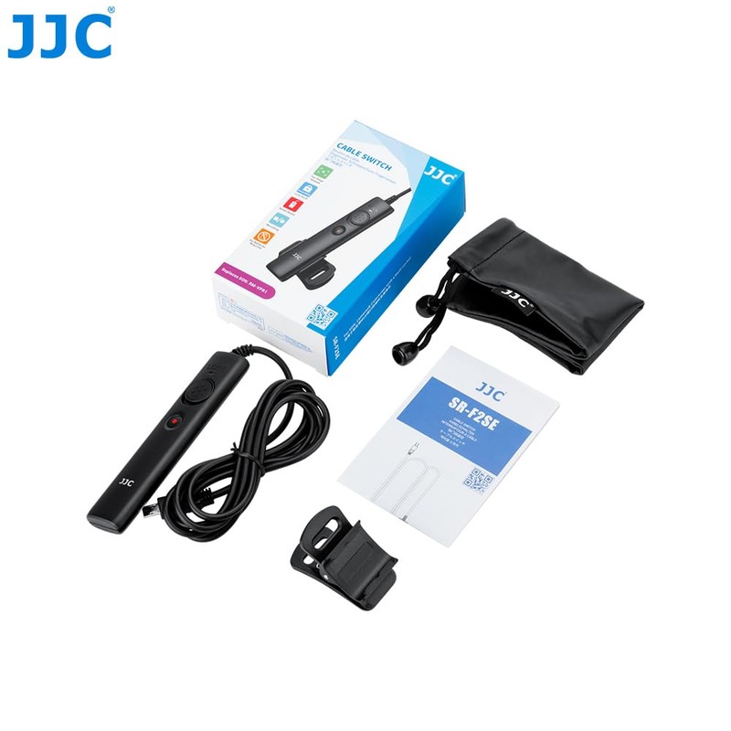 JJC Shutter Release Cable Remote Cord for Sony Alpha/Cyber-shot Cameras