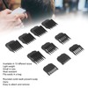 10pcs Hair Clipper Guide Comb Universal Clear Number Guide Comb