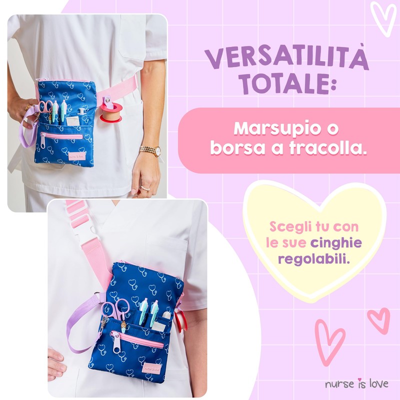Nurse Is Love Women's Bum Bag - Belt Bag Work