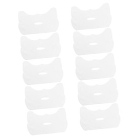 TOVINANNA V Face Mask Paper 10pcs Mask Sheets Elastic Earloops for Face Lifting