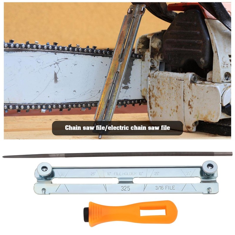 OTOTEC 2 Sets 4.8mm Chain Saw Sharpener Kit Chainsaw File